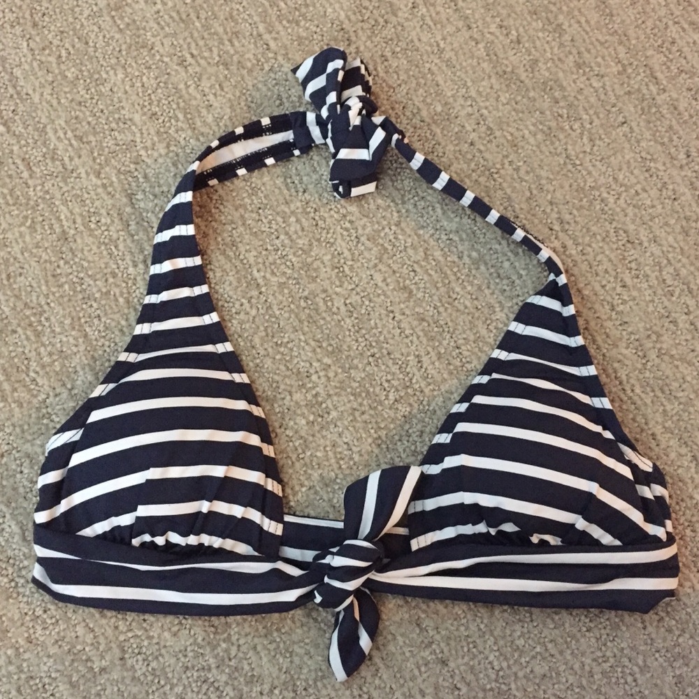 Banana Republic Striped Bikini Top